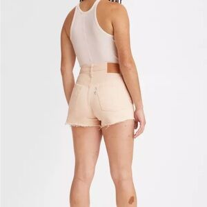 Levi’s 501 Original Fit High Rise Denim Shorts